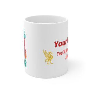 Liverpool FC Crest Mug — You'll Never Walk Alone Coffee Cup
