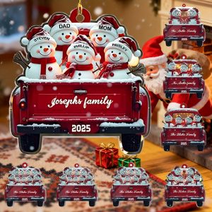 Custom Christmas Personalized Ornaments