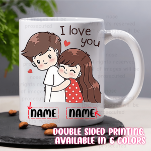 Personalized Couples Name Mug